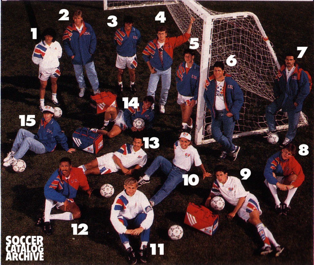 Soccer Catalog Archive » Blog Archive » Chilling with the 1992 US Men’s